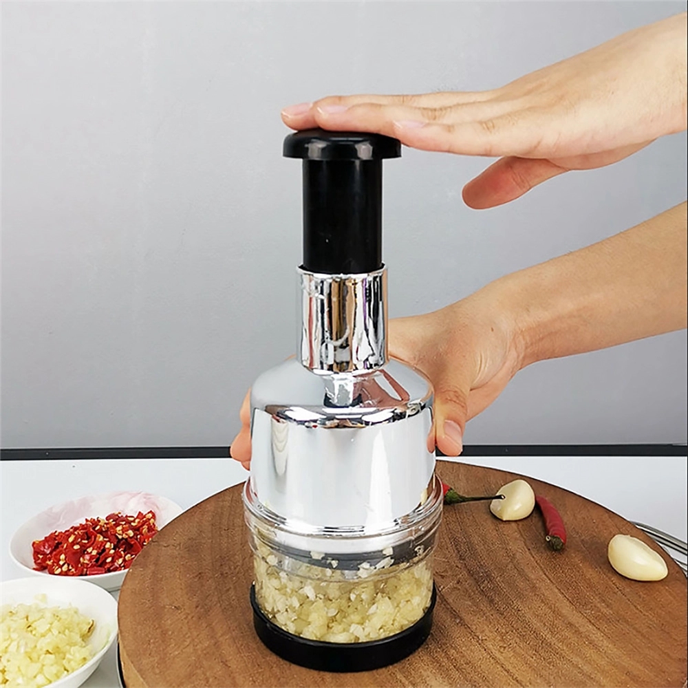 Stainless Steel Garlic Press