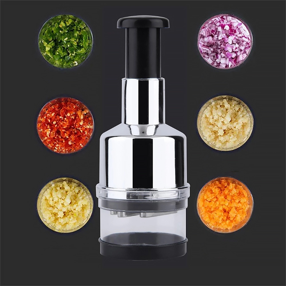Stainless Steel Garlic Press