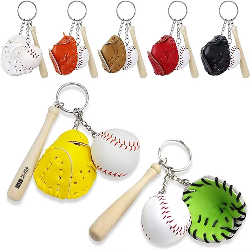 Baseball Keychain