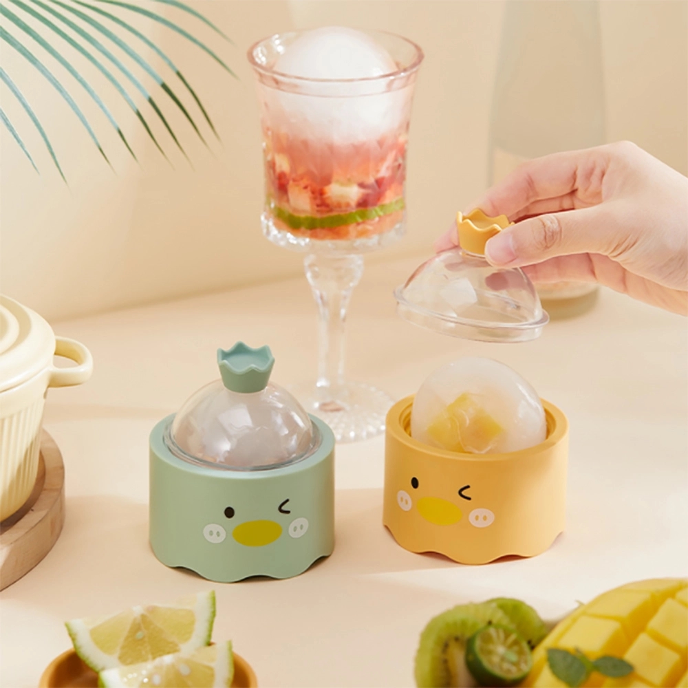Whiskey Ice Ball Mold - Silicone Large Sphere Maker