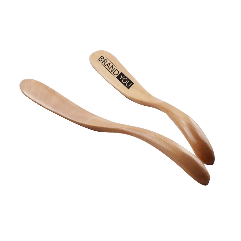 Wooden Mask Clay Stirring Spatula
