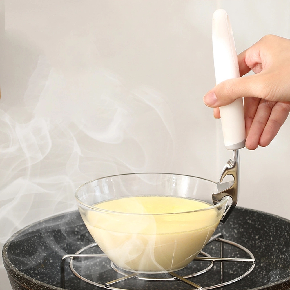 Stainless Steel Bowl Clip with Non-Slip Design