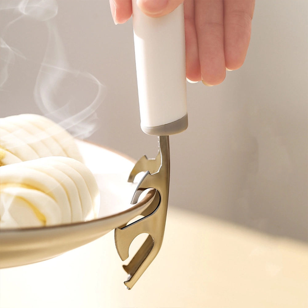 Stainless Steel Bowl Clip with Non-Slip Design
