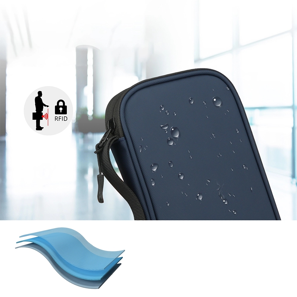 RFID-Blocking Multi-functional Passport Card Holder