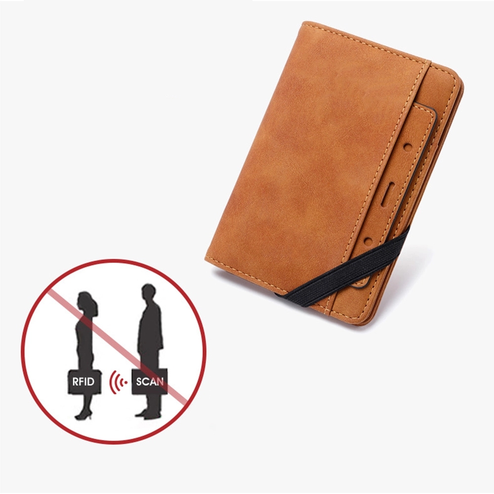 Multi-functional RFID-Blocking Passport Wallet