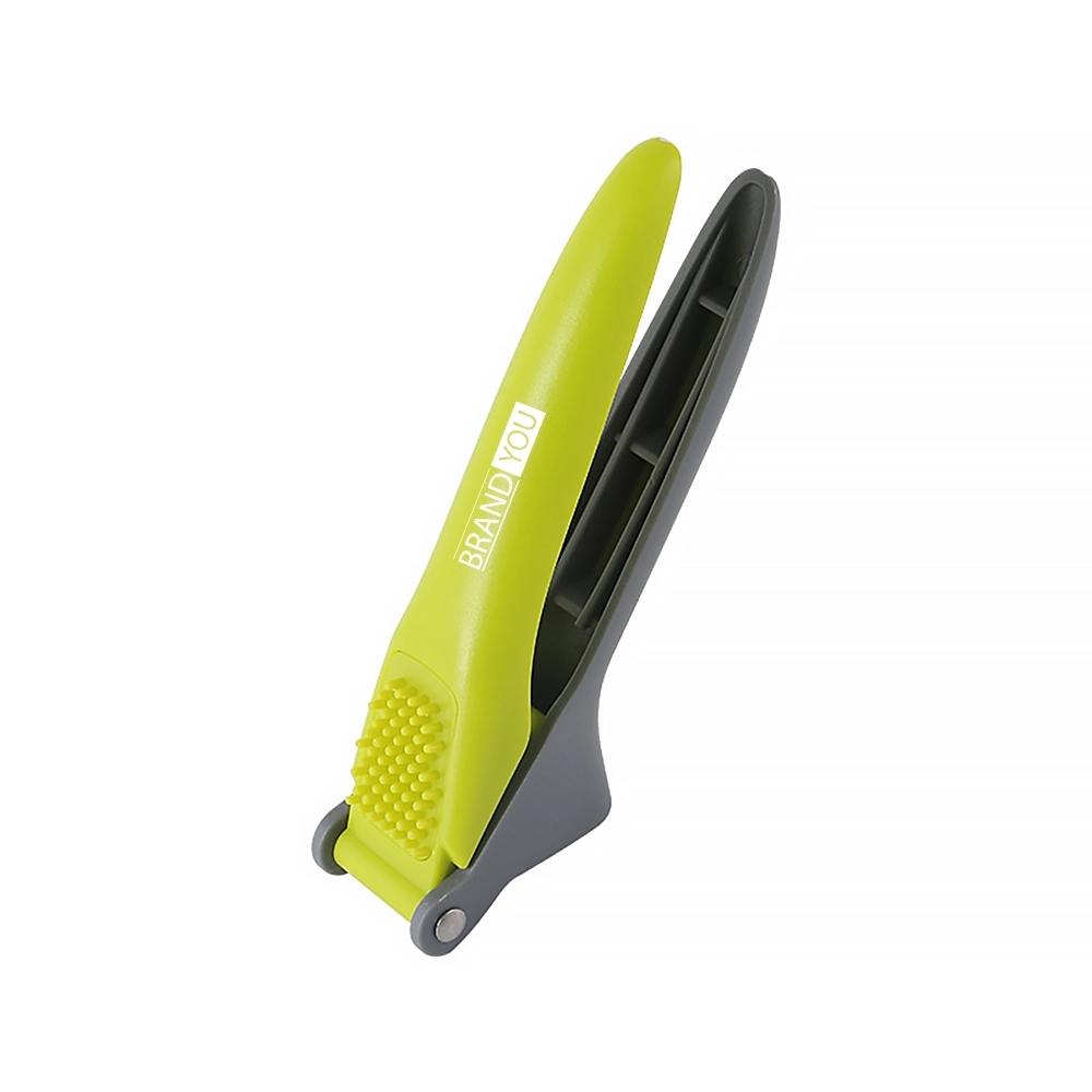 Hand-Operated Stainless Steel Garlic Press