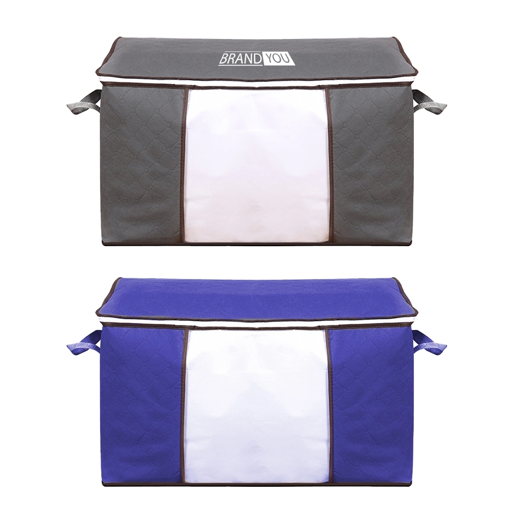 Multipurpose Non-Woven Fabric Storage Bag w/ Zipper Closure
