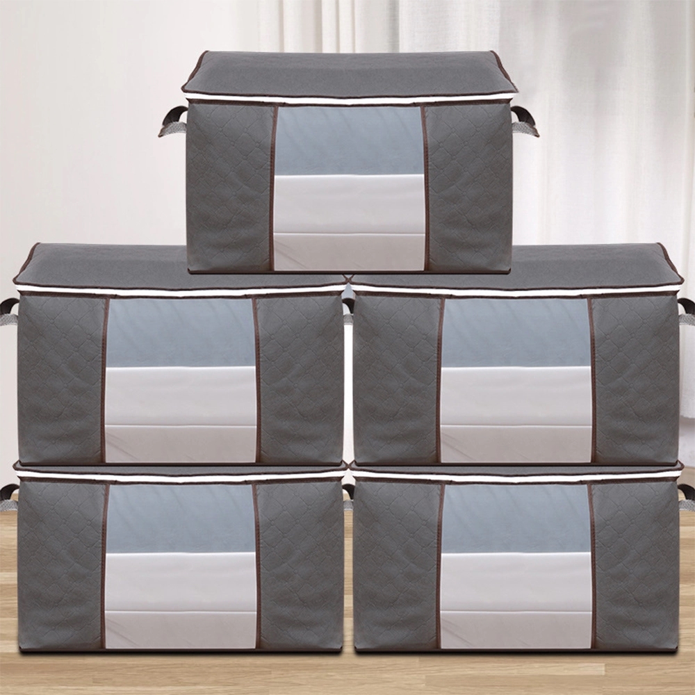 Multipurpose Non-Woven Fabric Storage Bag w/ Zipper Closure