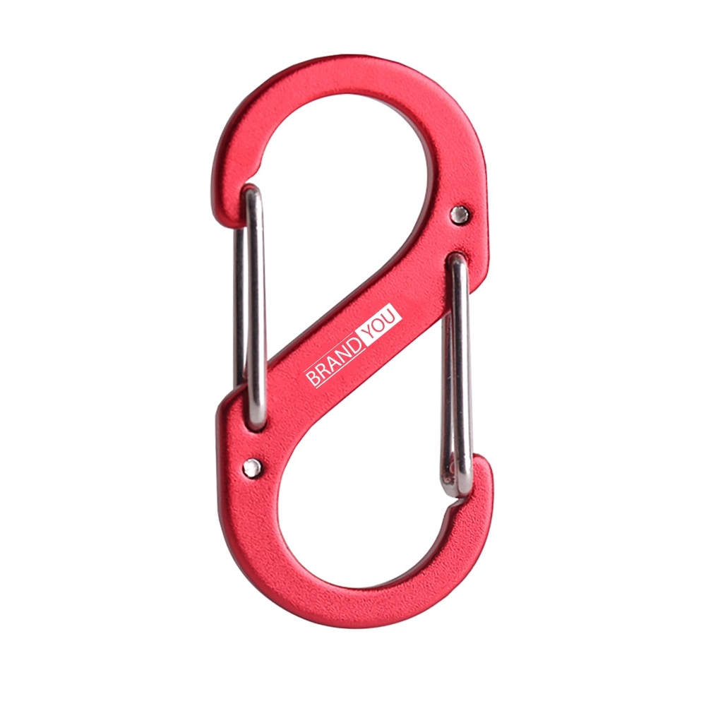 S-Shaped Double-Head Backpack Hook for Camping and Hiking