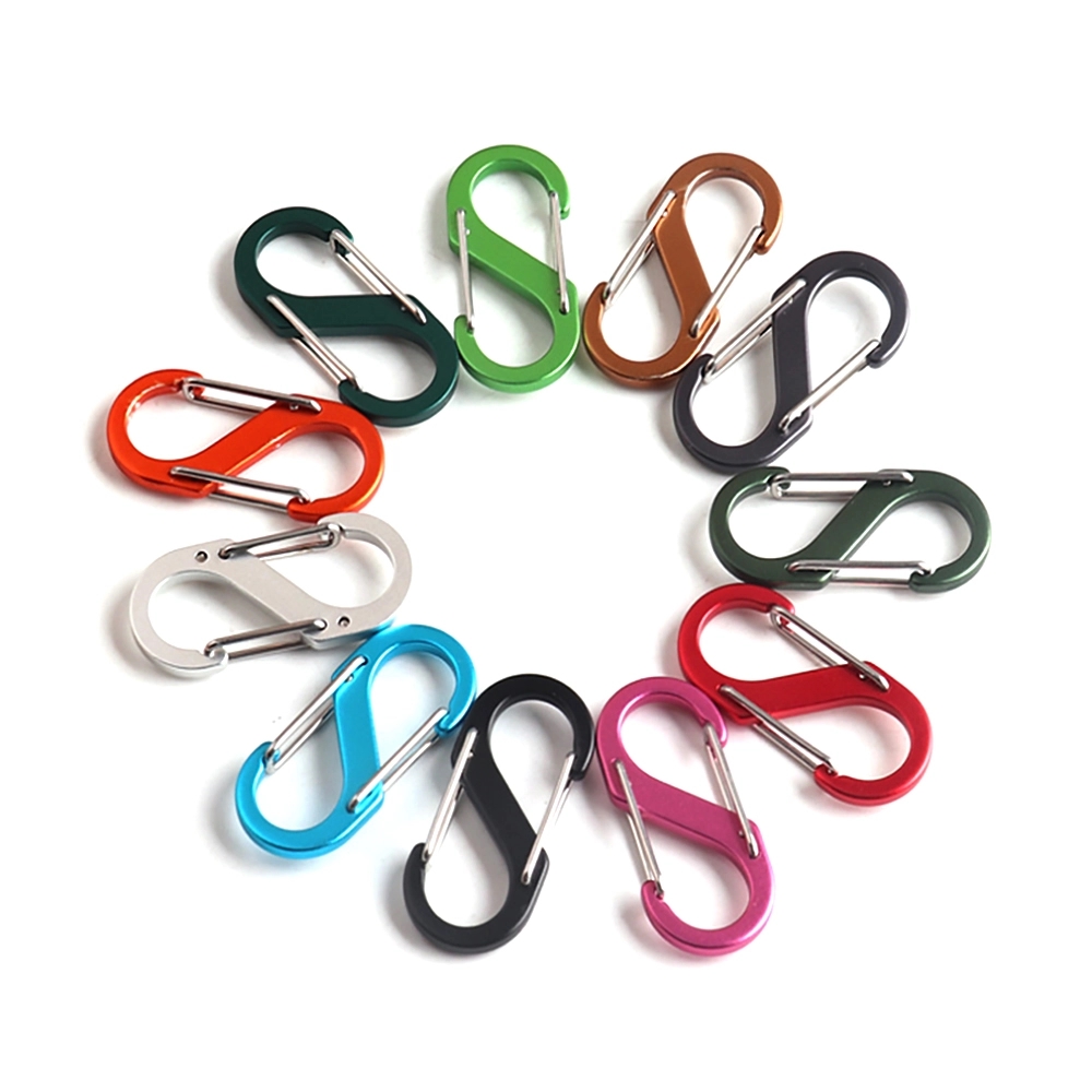 S-Shaped Double-Head Backpack Hook for Camping and Hiking