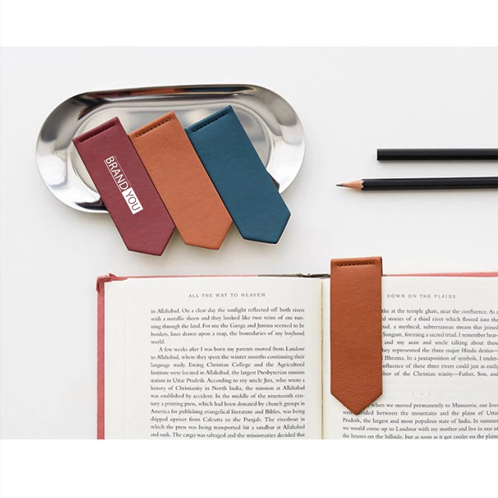 Magnetic Leather Bookmarks