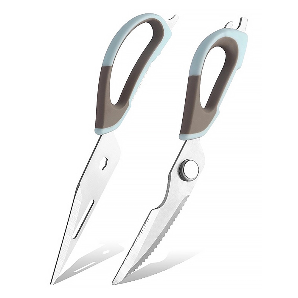 Stainless Steel Kitchen Scissors With Magnetic Cover