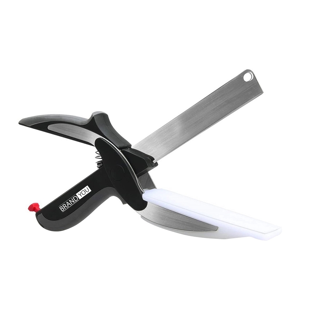 DualFunction Stainless Steel Kitchen Scissors