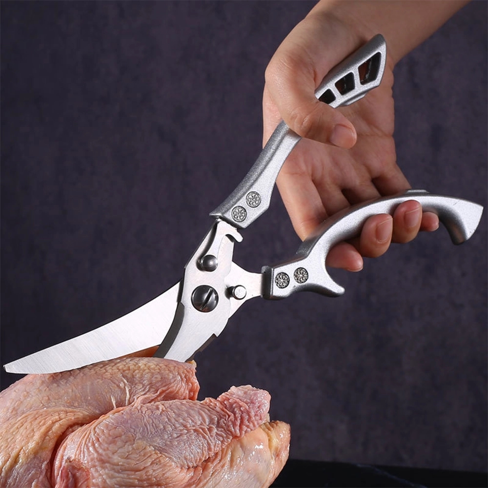Stainless Steel Multi-Purpose Chicken Bone Kitchen Scissors