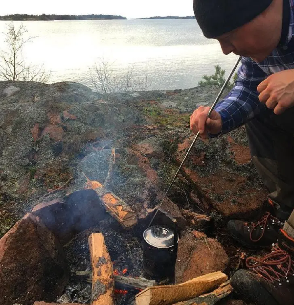 8-Layer Structure Glamping Campfire Bellow Tube