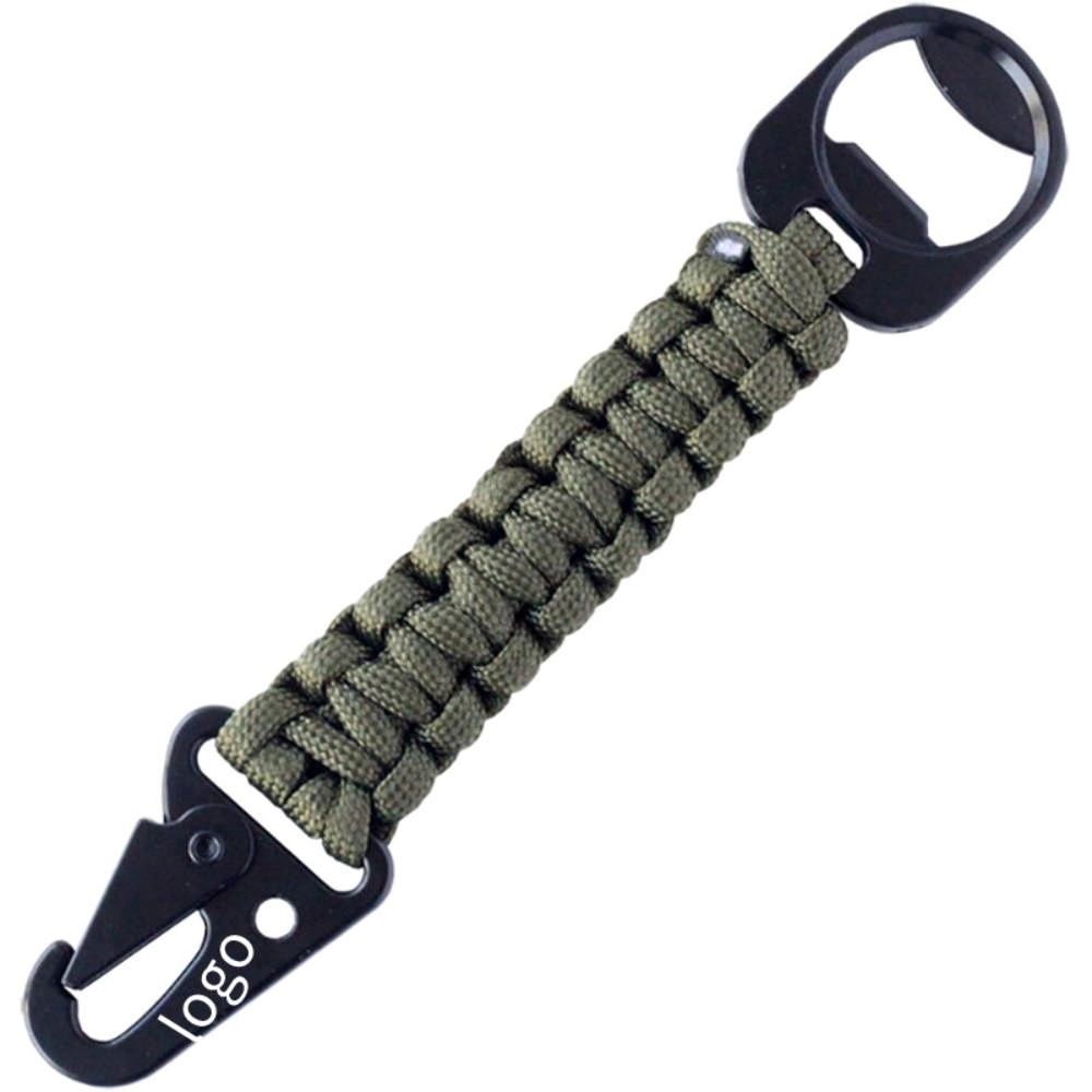 Parachute Cord with Eagle Keychain & Opener