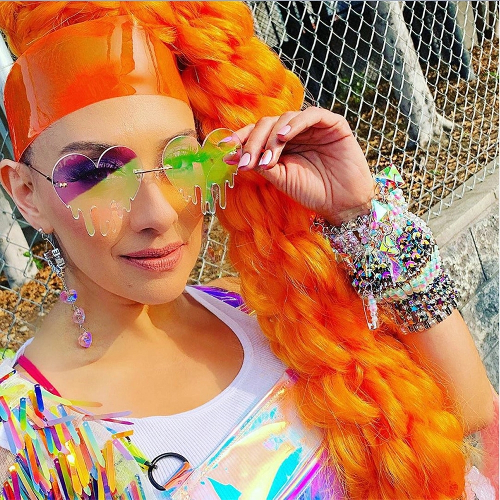 Tear-Shaped Sunglasses