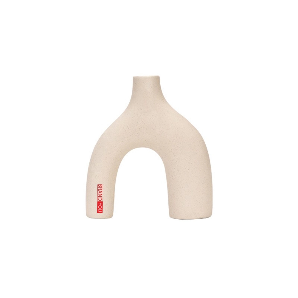 White Arched Bridge Vase