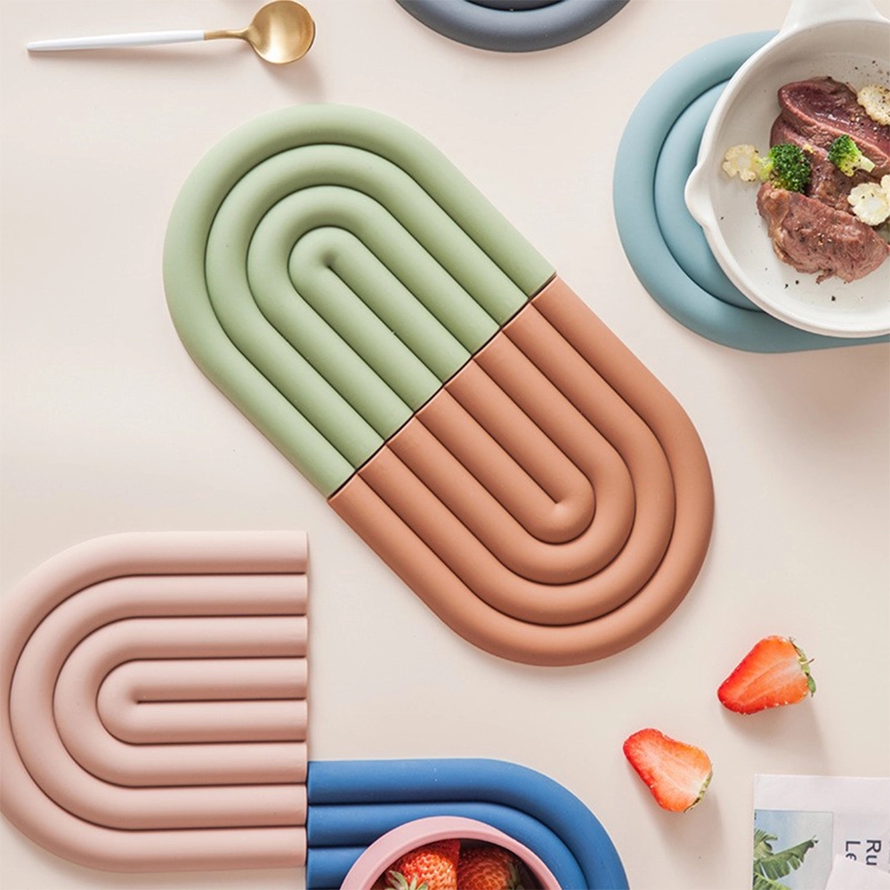 Multi-Color Silicone Heat Insulated Pad