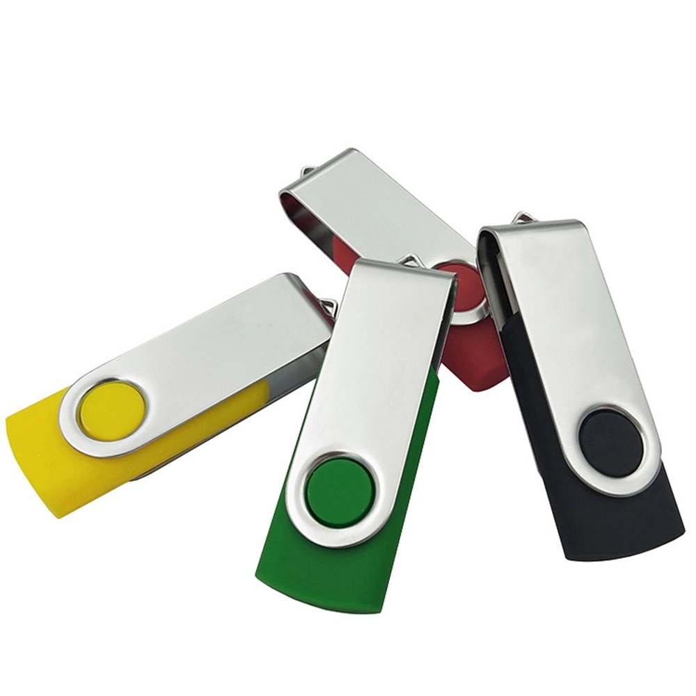 Metal Rotating USB Flash Drive 2GB