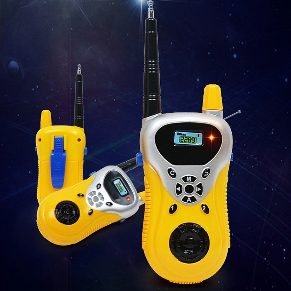 Two-pack of children's mini walkie talkies