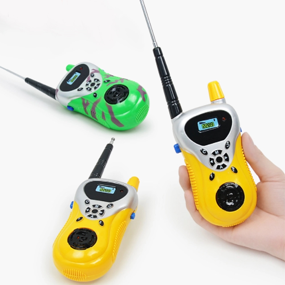 Two-pack of children's mini walkie talkies