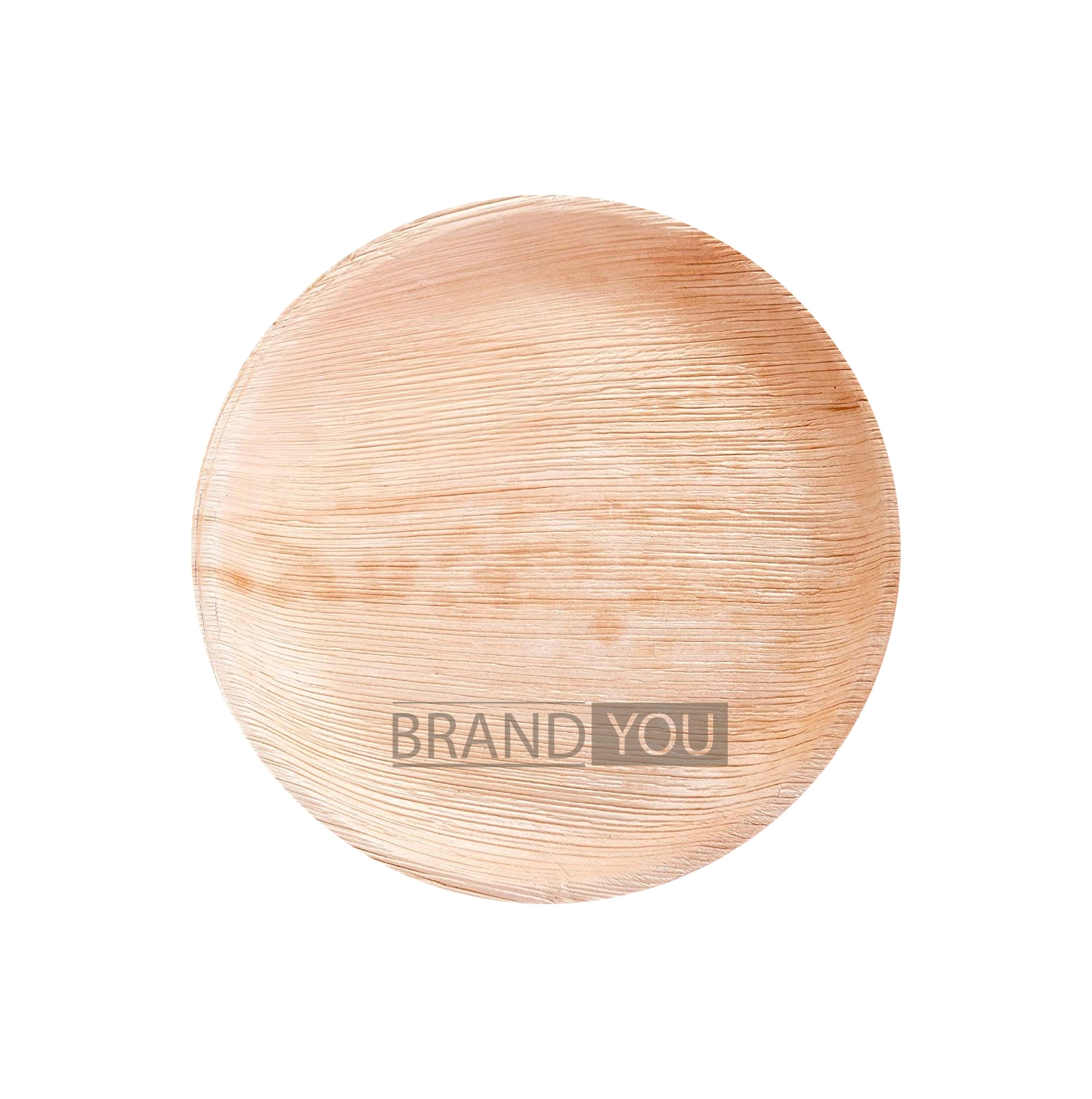 8" Round Disposable Palm Leaf Plates