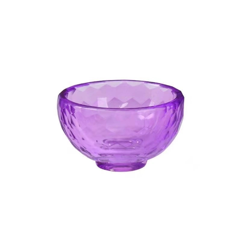 Sparkling Faceted Crystal Mini Bowl