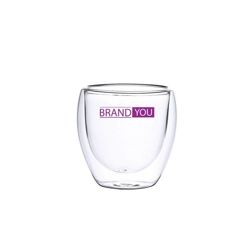 5 oz Minimalist Insulated Double Layer Glass Cup