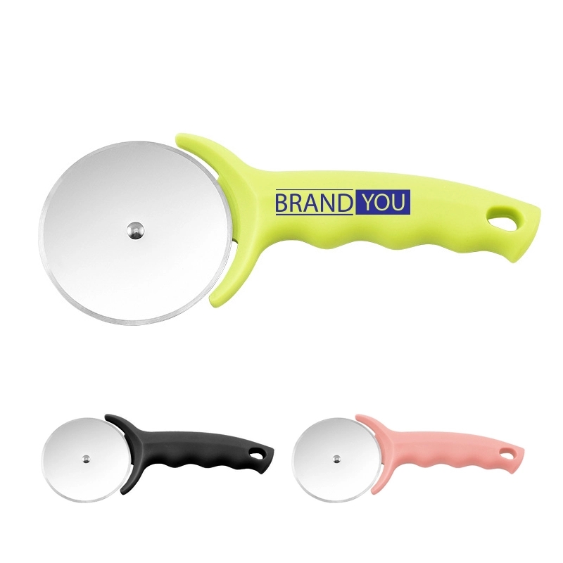 Stainless Steel Pizza Cutter w/ Plastic Handle