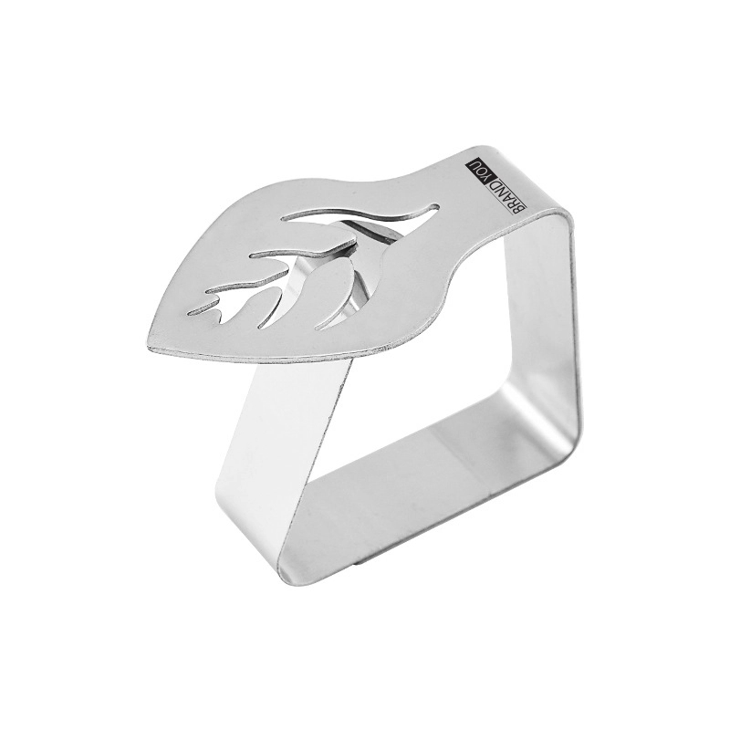 Decorative Tablecloth Clips w/ Leaf Design