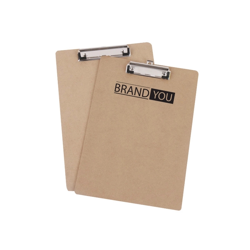 A4 Wooden Fiberboard Clipboard