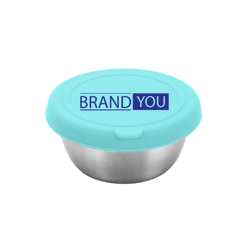 50ml Stainless Steel Sauce Cup with Silicone Lid