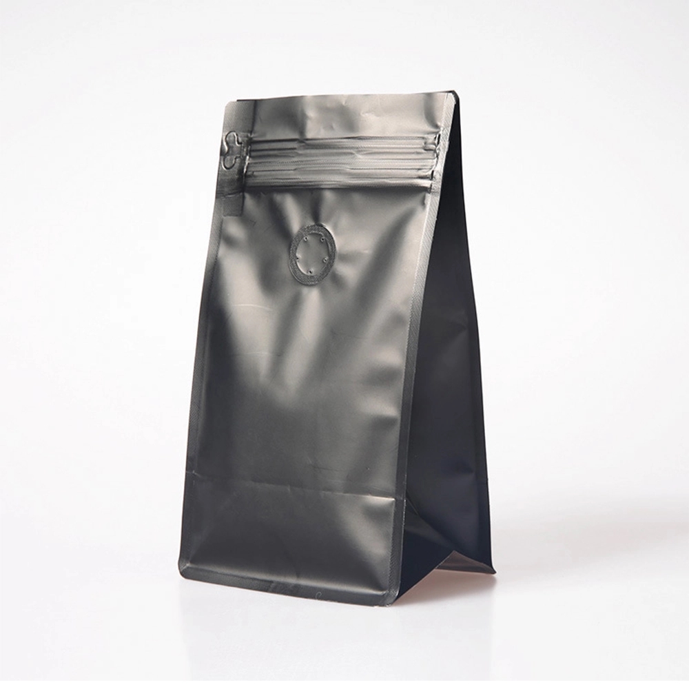 8oz Aluminum Foil Standing Coffee Bags w/ Valve