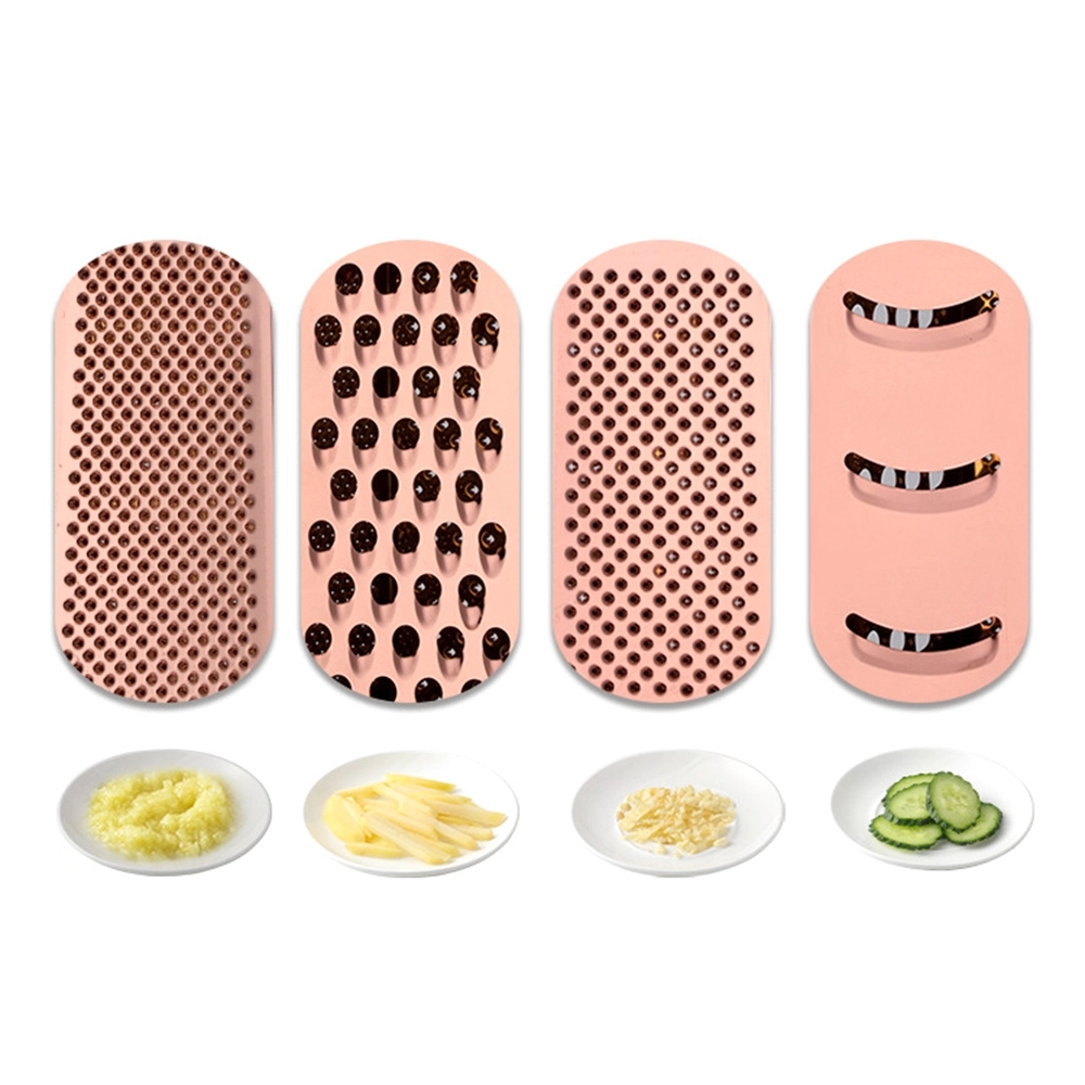 Large Stainless Steel 4 Sides Grater Slicer w/ Handle