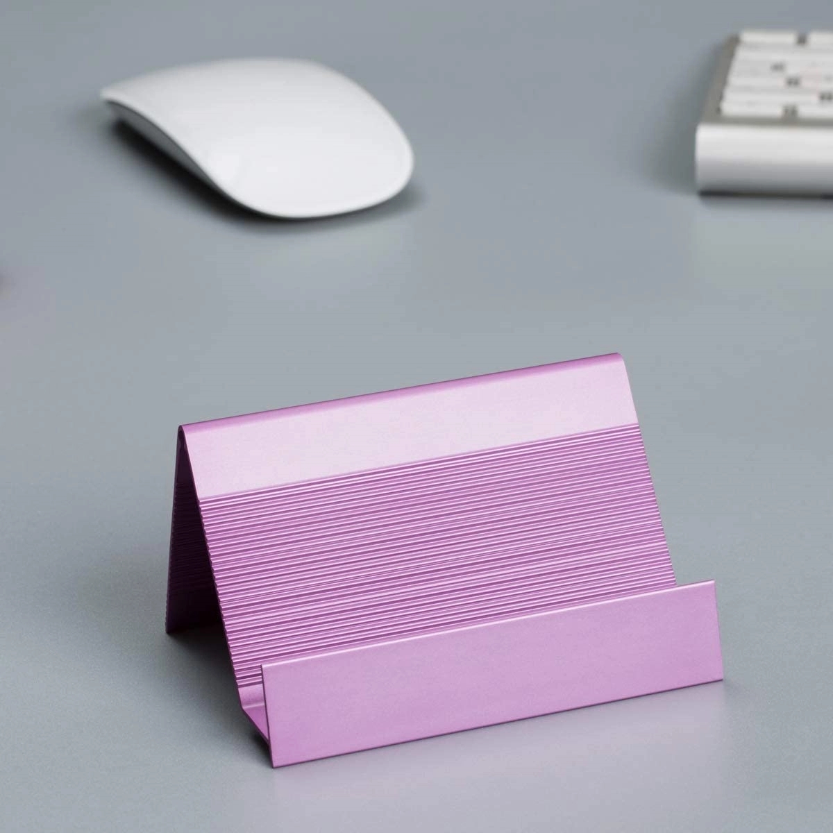 Durable Aluminum Business Card Display Stand