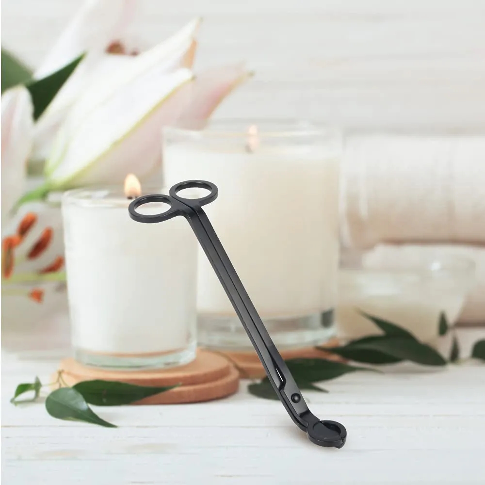 Durable Stainless Steel Candle Trimming Scissors Accessory