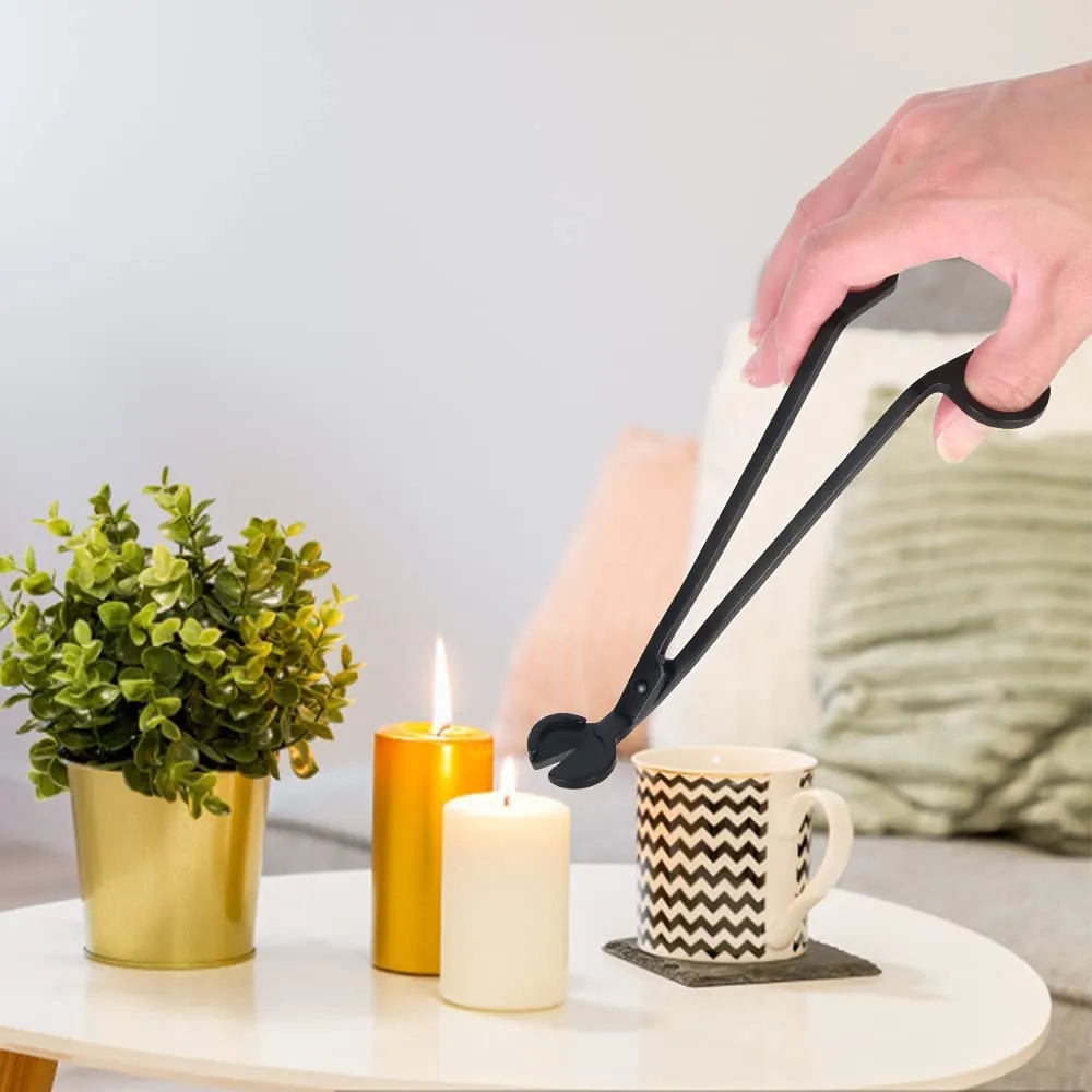 Durable Stainless Steel Candle Trimming Scissors Accessory