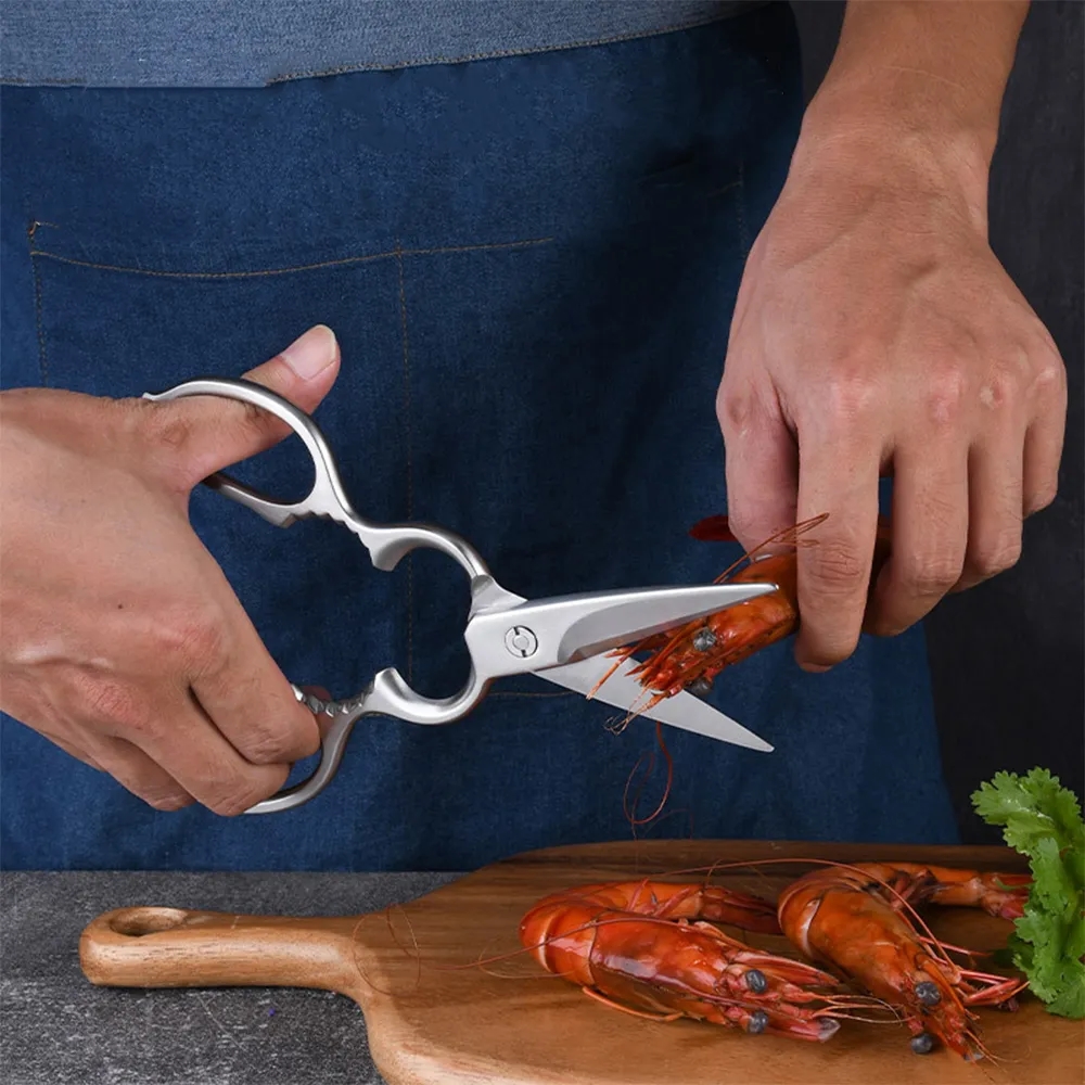 All-Steel Multipurpose Hand-Forged Stainless Steel Scissors