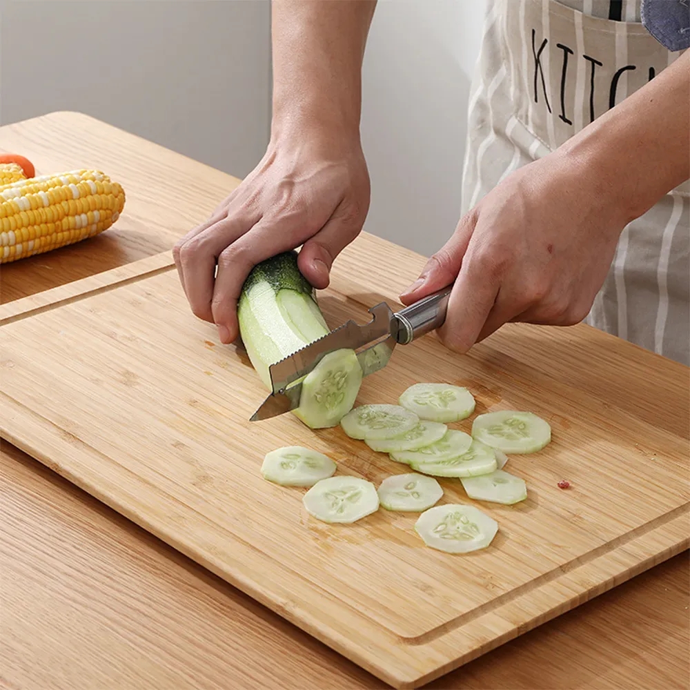 Multi-Purpose Stainless Steel Peeler Knife for Home Kitchen