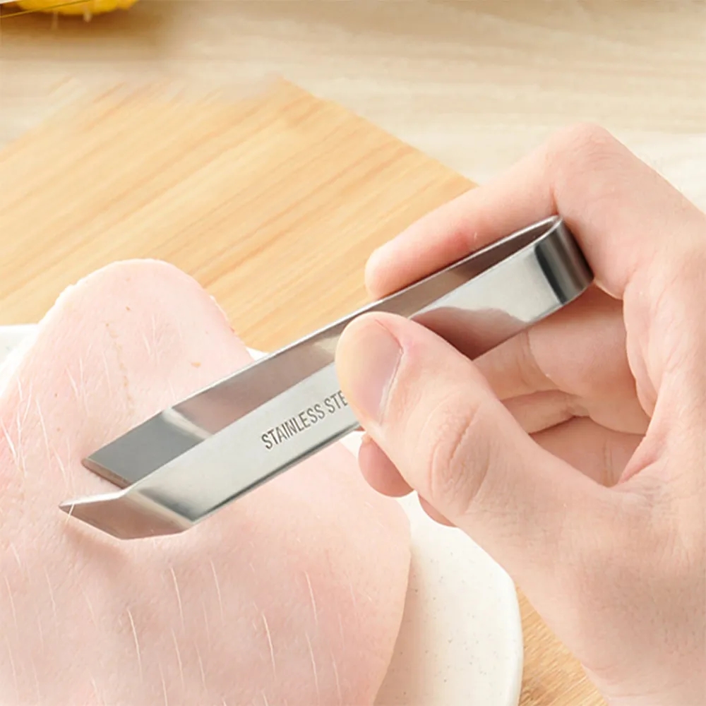 Multi-Purpose Stainless Steel Tweezers for Home Use