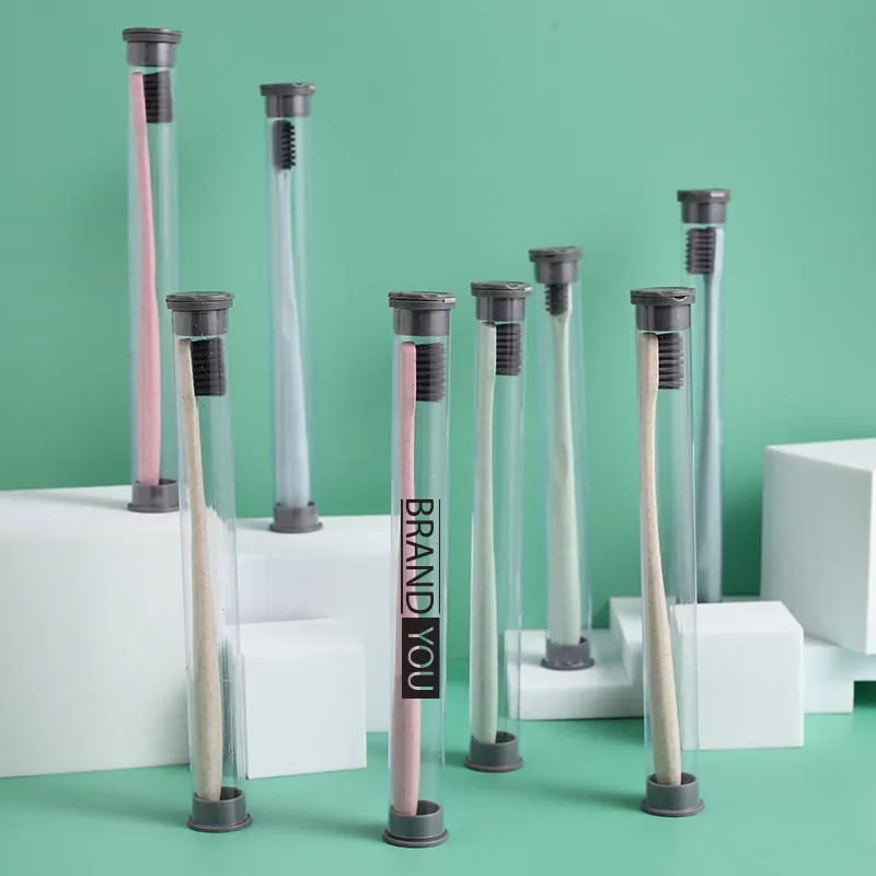 Wheat Straw Toothbrush with Tube