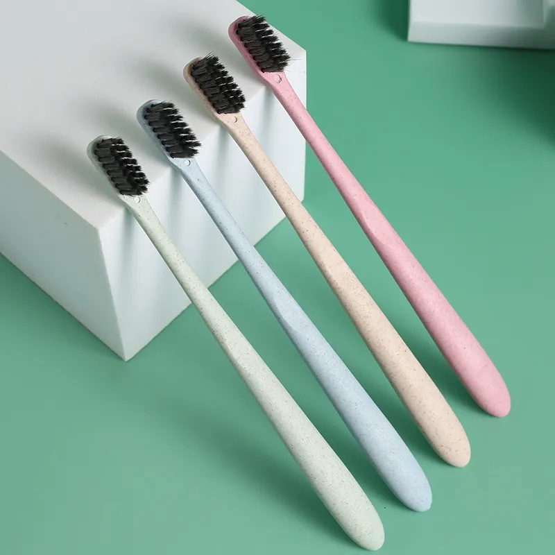Wheat Straw Toothbrush with Tube