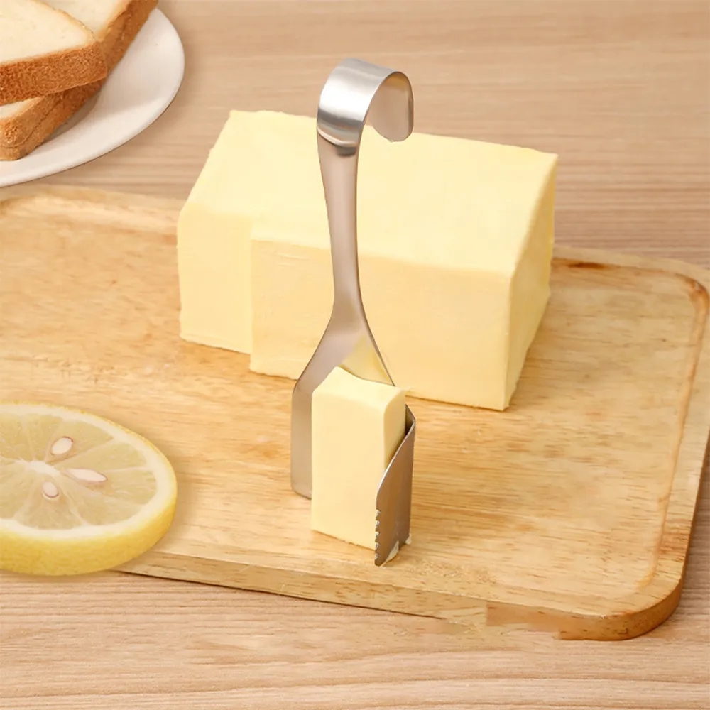 304 Stainless Steel Butter Cutter with Straight-Edge Blade