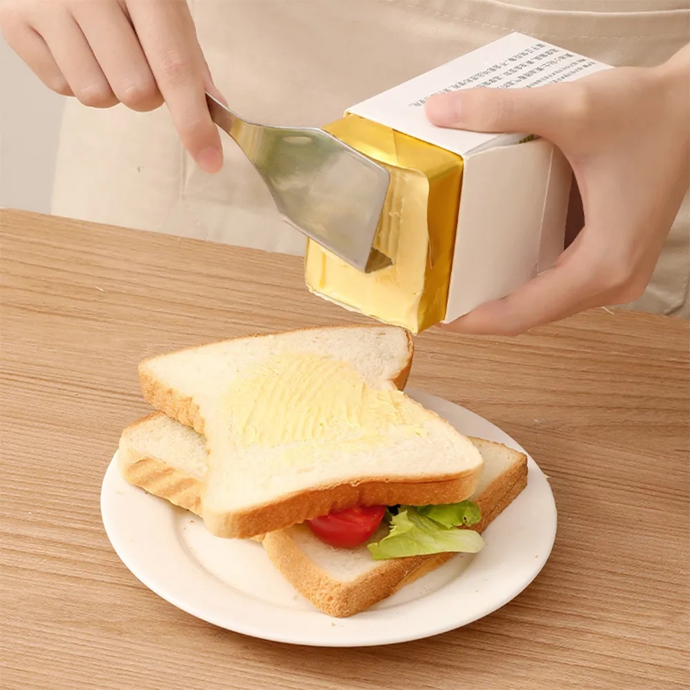 304 Stainless Steel Butter Cutter with Straight-Edge Blade