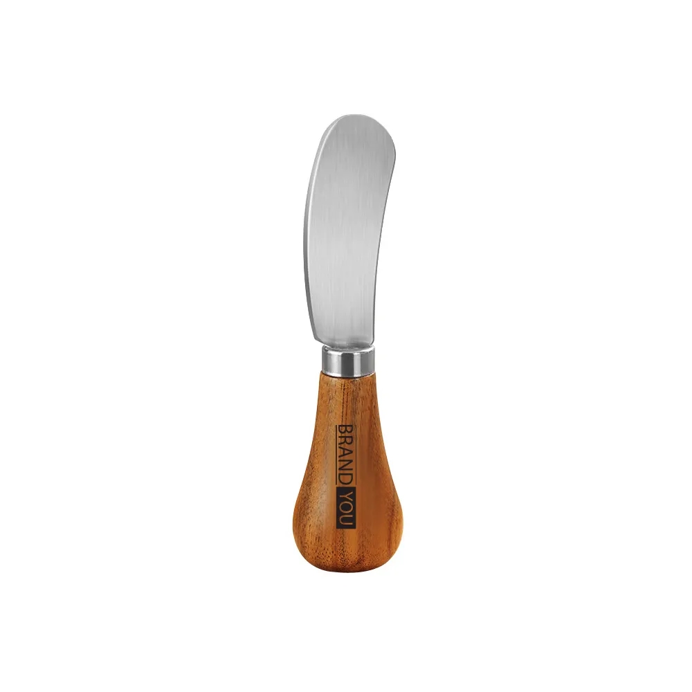 Butter Knife with Stand-Up Design for Spreading and Scraping