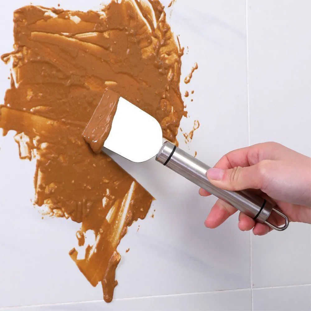 Stainless Steel Scraper for Kitchen and Household Cleaning