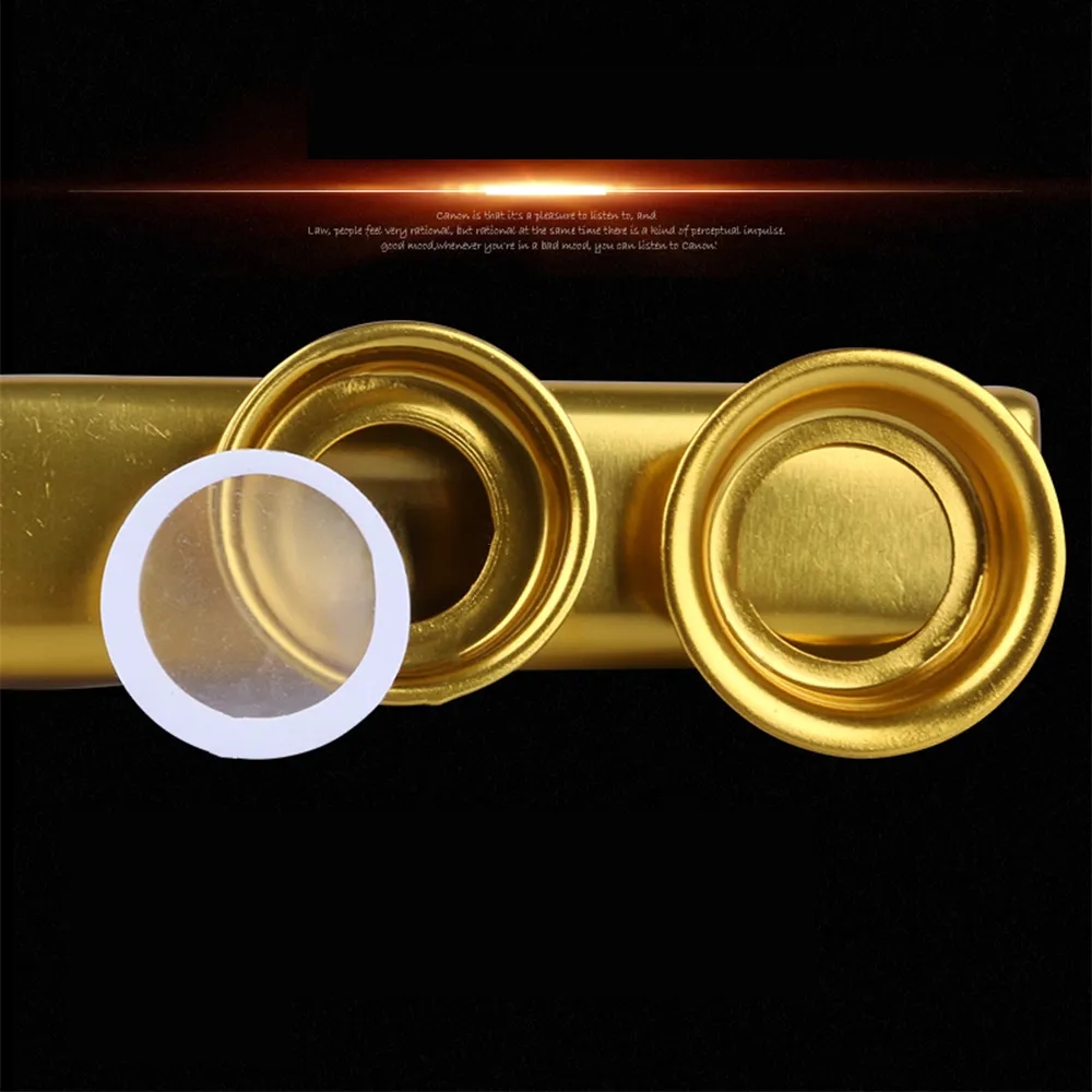 Aluminum Alloy Kazoo Musical Instrument with Membrane Cover
