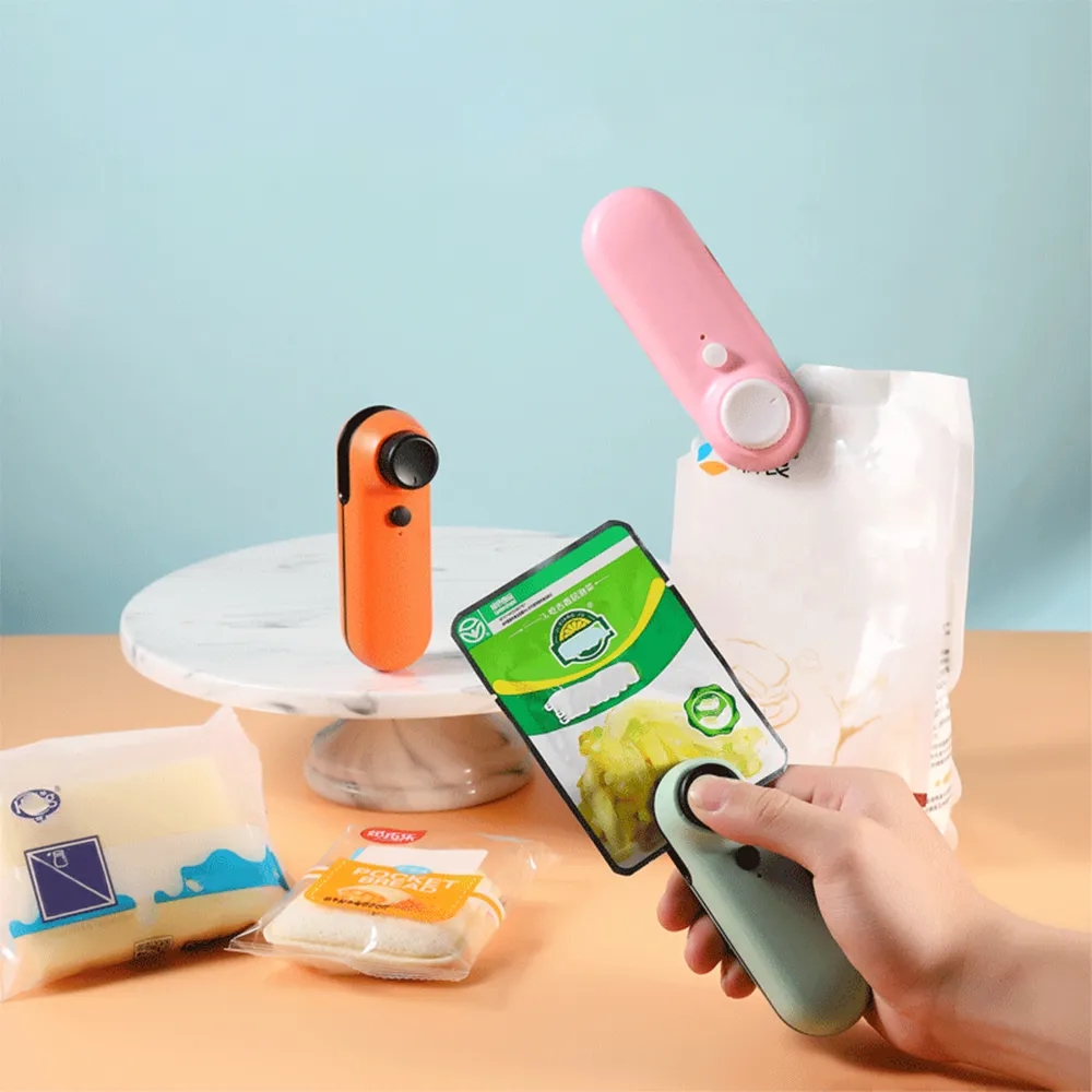 Mini Handheld Rechargeable Snack Bag Sealer