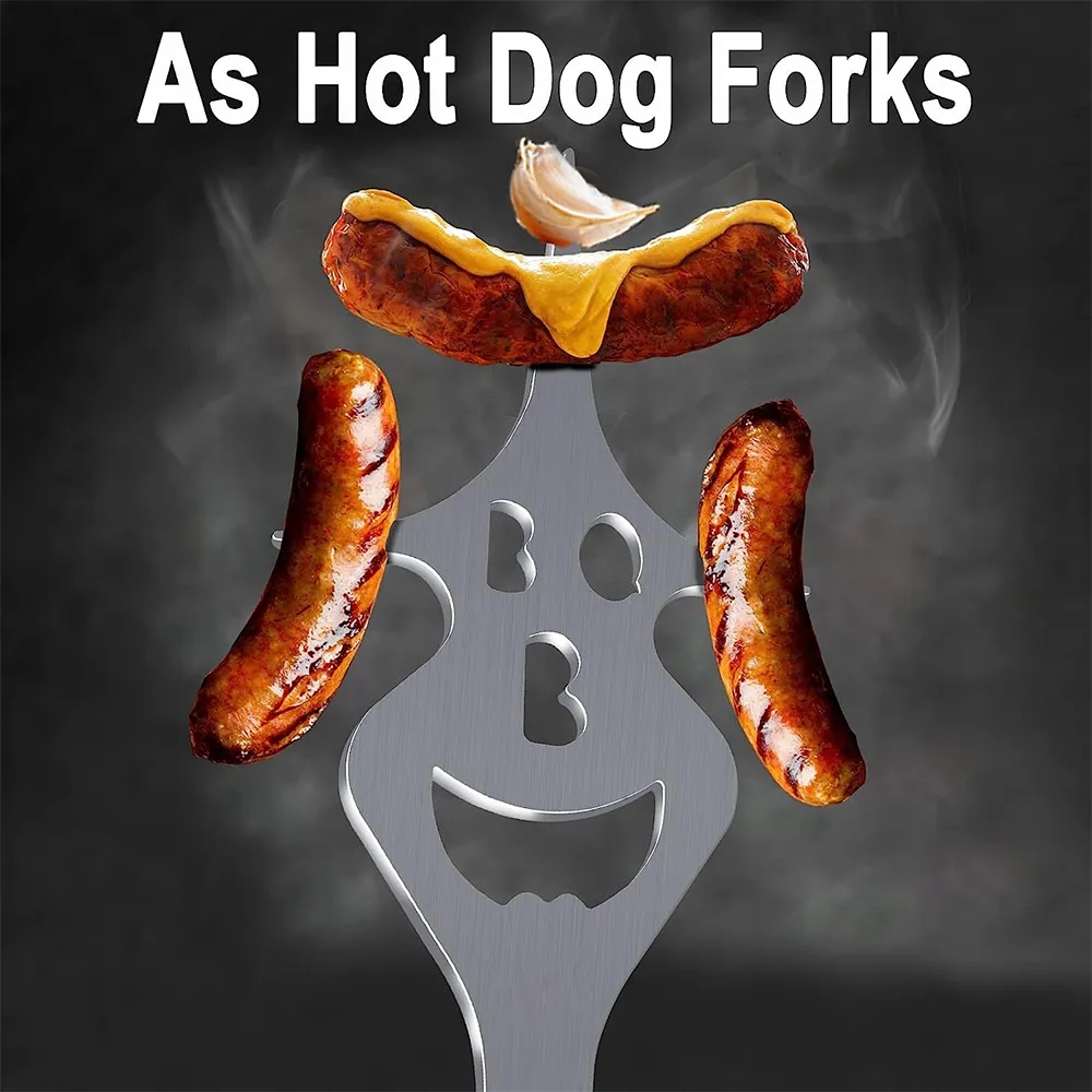 Multi-Functional Stainless Steel Meat Fork